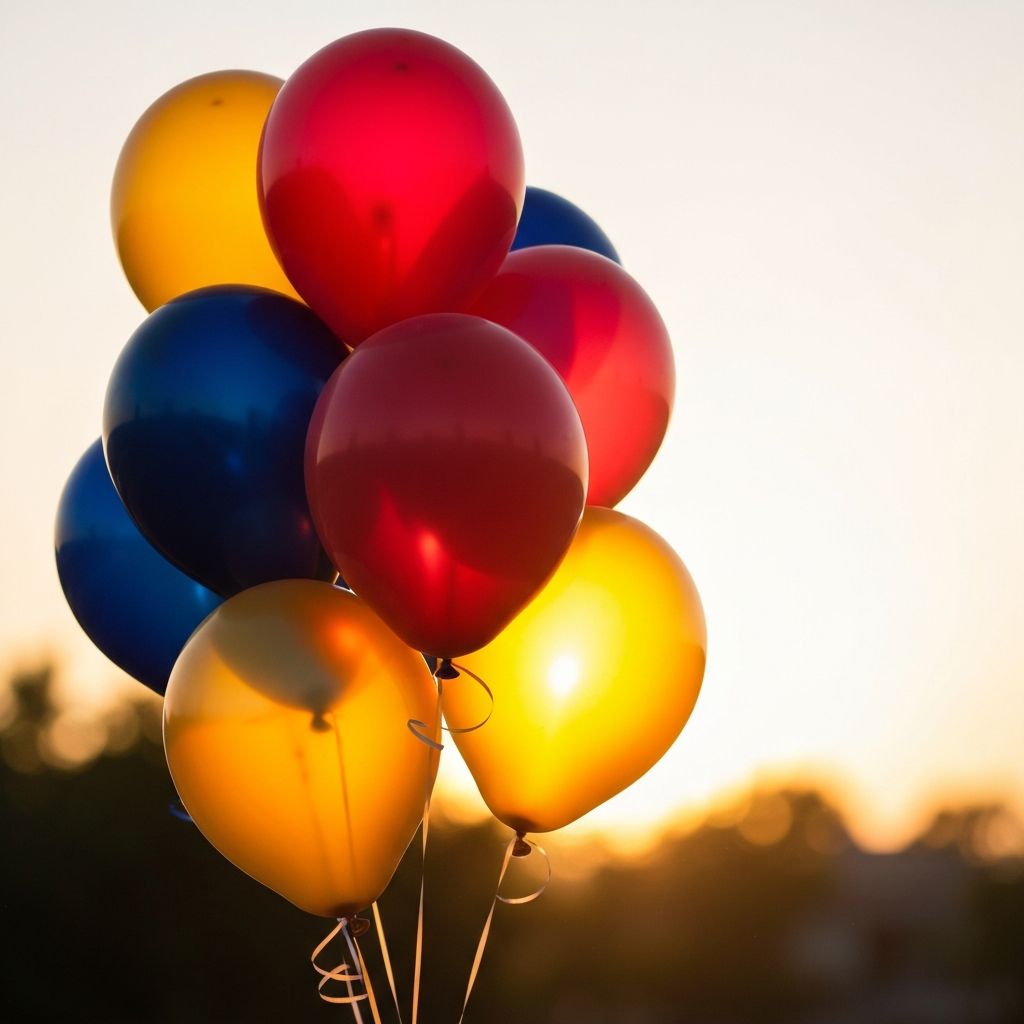 Celebration balloons